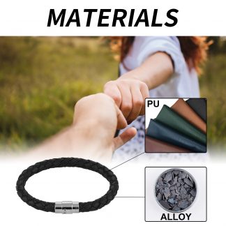 HOEXE Men's Couple Bracelet Black